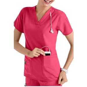 Carhartt Cross Flex V-Neck Media Scrub Top